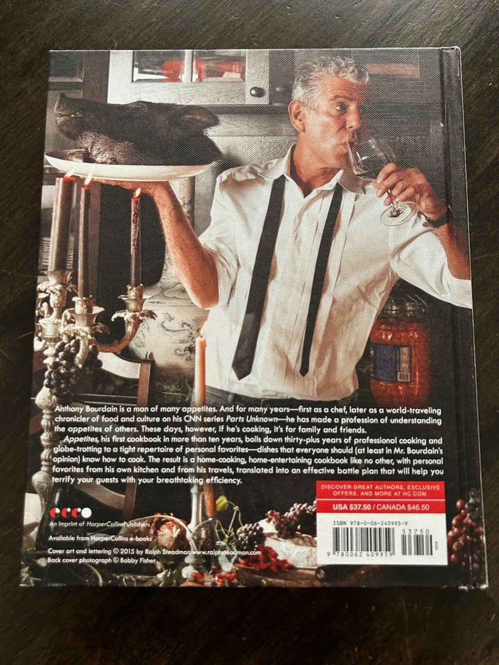 Anthony Bourdain "Appetites" Cookbook - Hardcover - Picture 3 of 5
